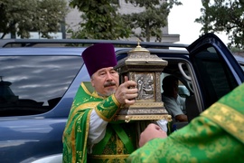 В Кыргызстан прибыли мощи святителя Николая Чудотворца